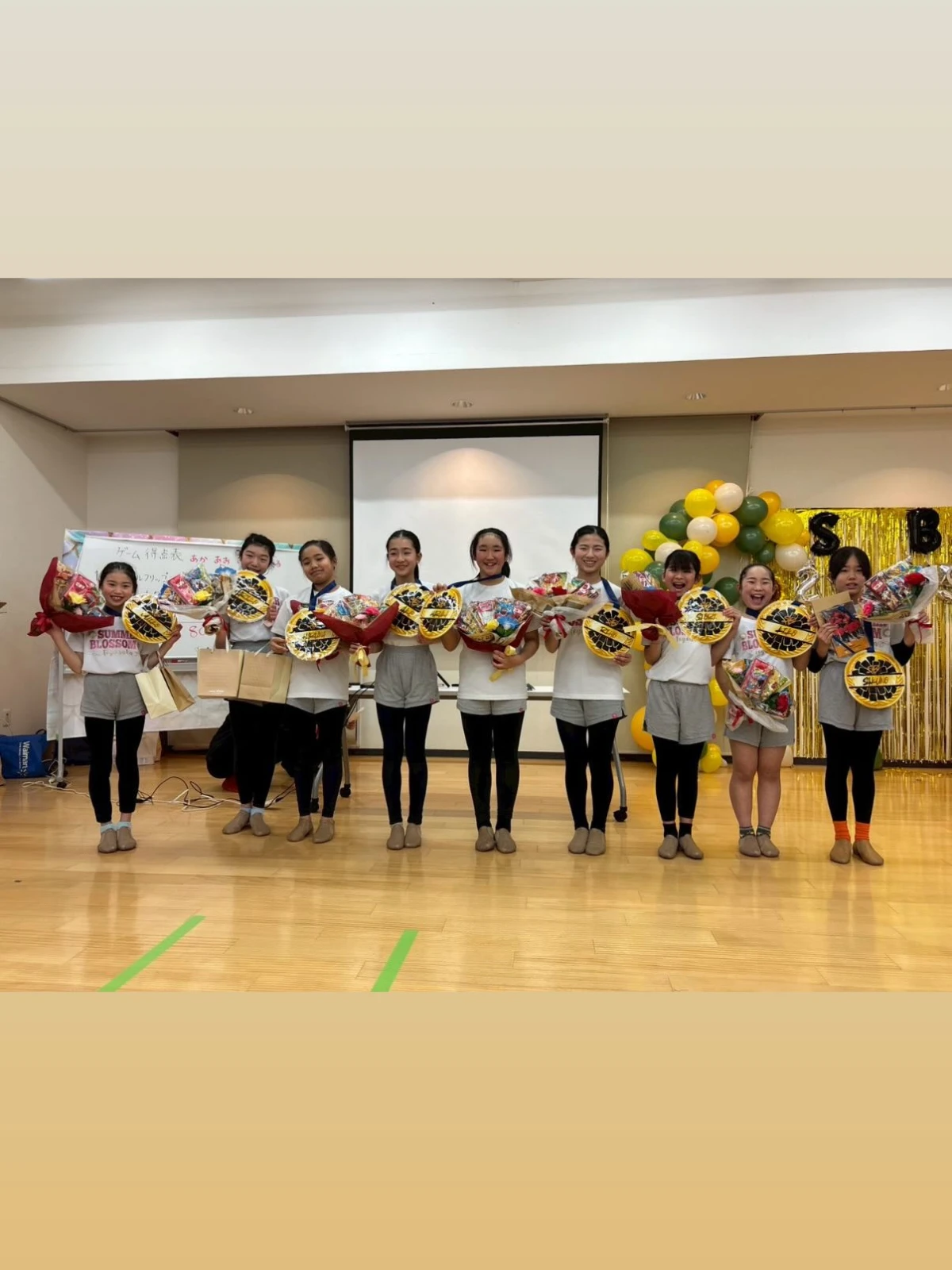 2025年度Summer Blossom大会チーム送別会